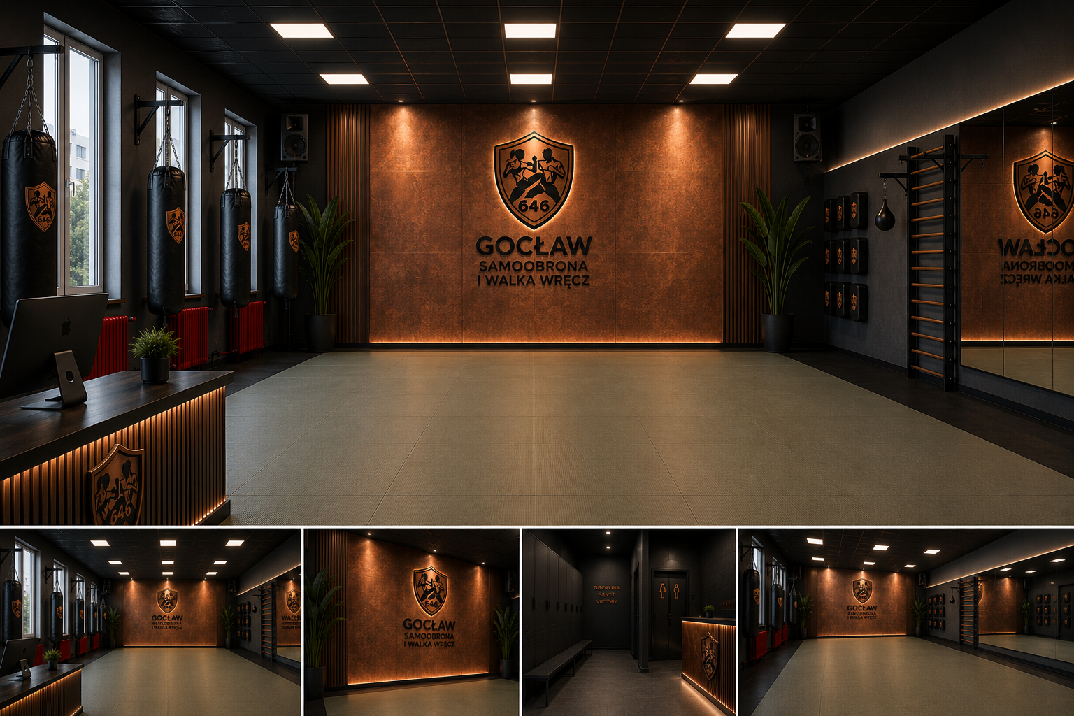 Sala treningowa klubu Gocław 646